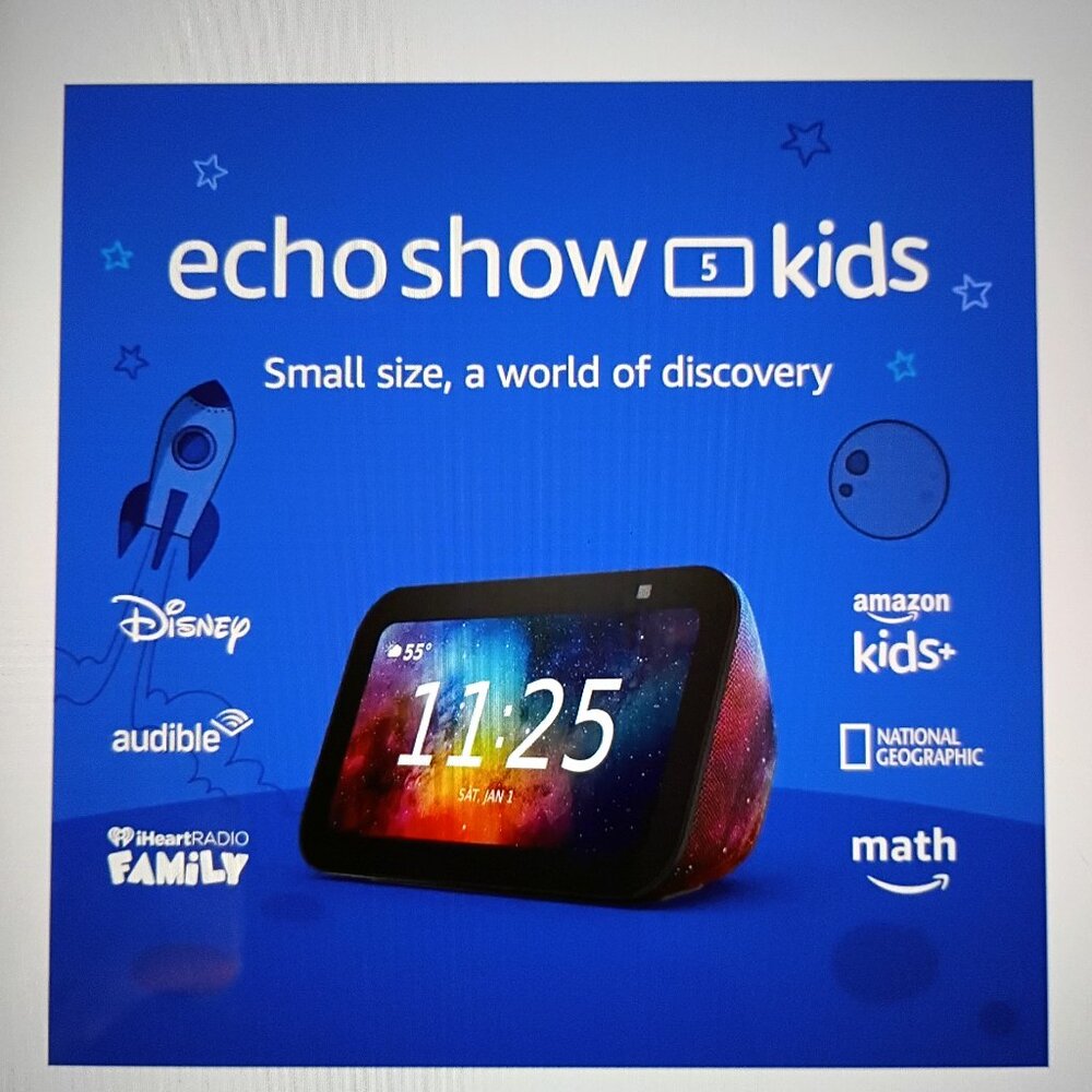 NWWB/ Refurbished Echo Show 5 (3rd Gen) DEVICE ONLY/ADAPTER NOT INCLUDED/3 yrs+